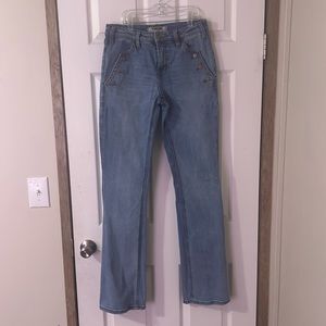 Rock and Roll Midrise long riding Jean 36 inseam